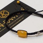 Kahramana Men Collection  Amber Baltic  Silver Logo 925 K  Black  Thread  Brand Zozokahramana