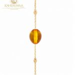 Kahramana 18K Gold With Baltuc  Amber Brand (Zozokahramana)